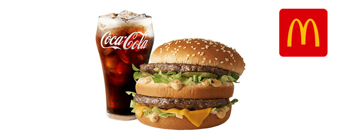 麥當勞大麥克+可口可樂 (中)好禮即享券